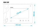 Видеодомофон Commax CDV-70 P