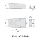 Электромеханический замок Cisa 1A610.00.0