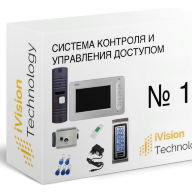 Комплек №19: Видеодомофон + СКУД Code с э/механическим замком